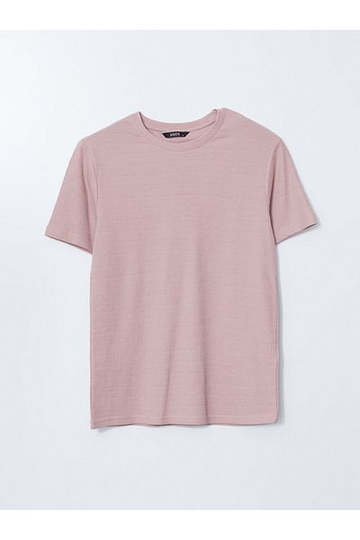 LC Waikiki Ανδρικό μπλουζάκι XSIDE Crew με κοντό μανίκι χτενισμένο βαμβακερό
