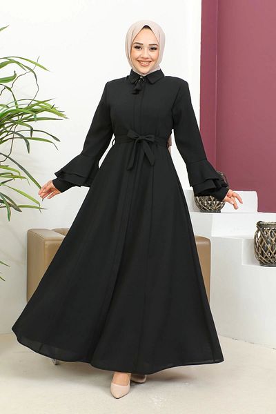 Nevayla Moda أكمام فالون سوداء