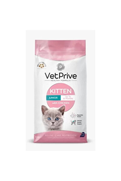 TREND Vet Prive Kitten Tavuklu Yavru Kedi Maması 10 Kg