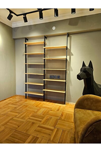 Home Kitaplık , Ev, Ofis , Çocuk Odası Kitaplıkları - Meşe veya Ceviz Agacı R...