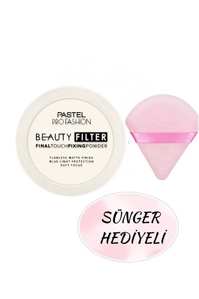 VANCL Sponge Gift Pastel Profashion Fixing Powder Makeup Fixer Transparent Powder Number 00