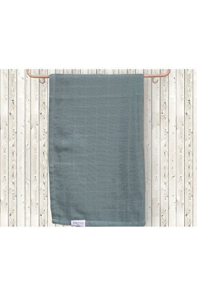 HENESSA TEKSTİL Multi-Purpose Muslin Blanket Mint Green Unisex 80*90