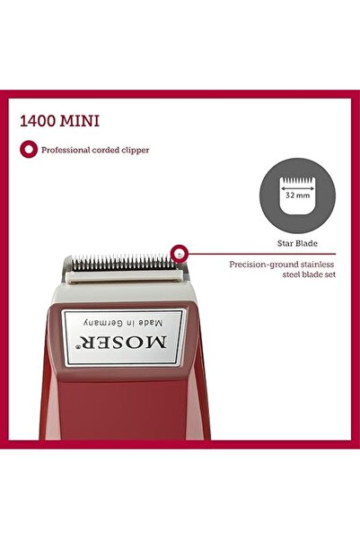 Moser Pro Corded Trimmer for Men - 1411-0150