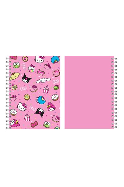 Panda Kuromi School Notebook - 160 Pages Spiral - A5 Size