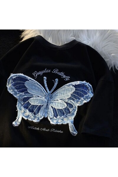 Tarzsokak ΜΑΥΡΟ ΜΠΟΥΜΕΛΟ ΜΕ ΣΧΕΔΙΟ ΑΣΤΕΡΩΝ