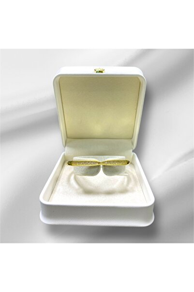 JEWELRY Zirkon Taşlı 18k Sarı Altın Renginde Xuping Bilezik