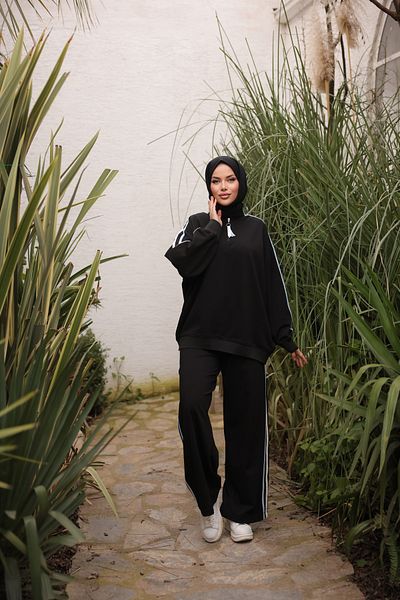 MİMİ Luxury Wear Σετ αθλητικής φόρμας Hijab - Γυναικεία με φερμουάρ