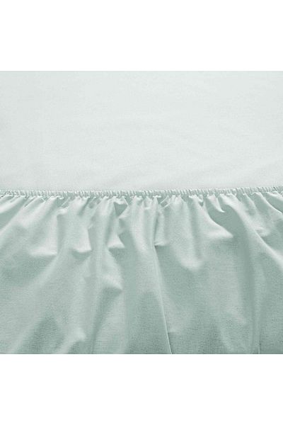 Taç Σετ σεντόνια Ranforce Elastic Διπλό Μπλε
