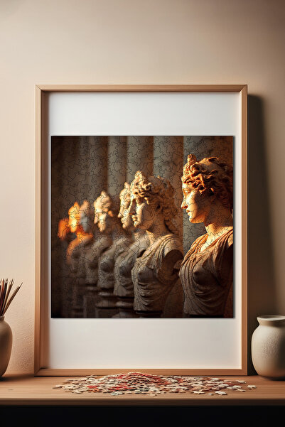 WePuzzleUp Ahşap Puzzle - Özgürlük Kadınları - 353 Parça, 29x29 cm