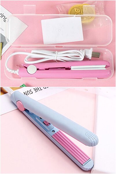 Yenilig Small Size and Fast Heating Travel Hair Straightener - Safe to Use High Heat Resistance