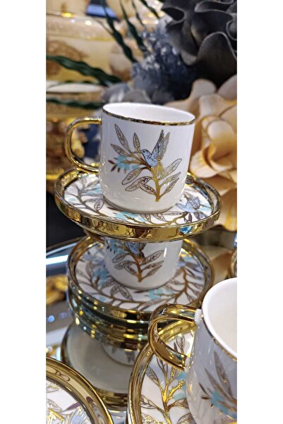 Kosova Lokman Zücçi̇ye Bee Bird Coffee Cup Set
