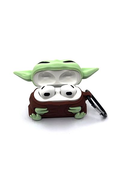 kılıfbenim AirPods 4Th Generation Compatible Case Baby Yoda Cute Figure Silicone Case