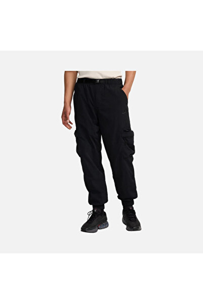 Nike Men's Black Tech Woven Uv Coating Cargo Pants - Fz0756 -010