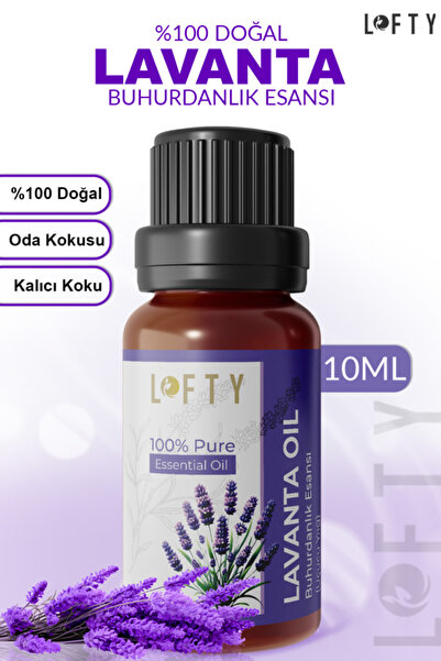 Singularis Lofty Lavanta Uçucu Yağ Buhurdanlık Esansı Oda Kokusu Uçucu Esansi...