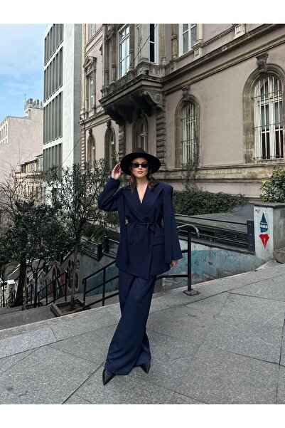 Ekim Store Bağlamalı Blazer Ceket