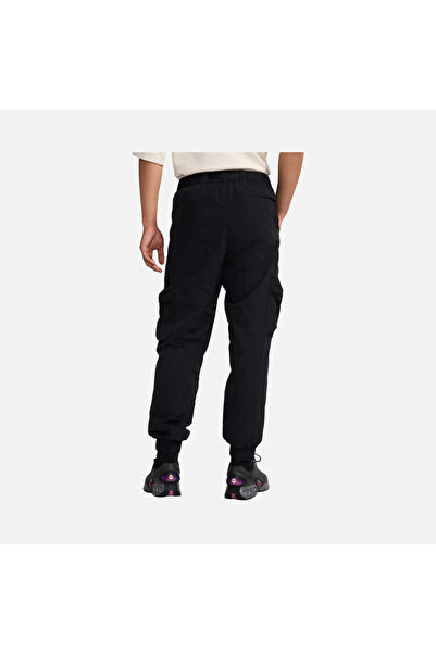 Nike Men's Black Tech Woven Uv Coating Cargo Pants - Fz0756 -010