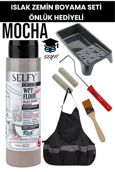 SEYFİKİRTASİYE SELFY DECOR ISLAK ZEMİN BOYA SETİ 500 CC MUTFAK TEZGAH FAYANS ...