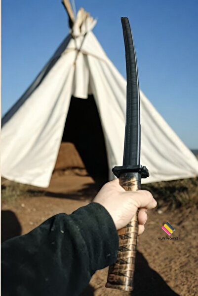 a life in games Katlanabilir Katana Kılıç GOLD - Uzun Katlanan Oyuncak Içinde...
