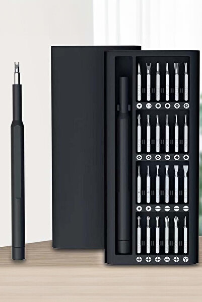 Genel Markalar Premium 25 Parça Tornavida Seti Hassas Tamir Takımı Çok Amaçlı Dayanıklı ve Pratik Alet