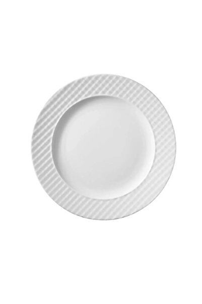Kütahya Gb Ekose 1 Adet Pasta Tabağı 20cm 1. Kalite Porselen