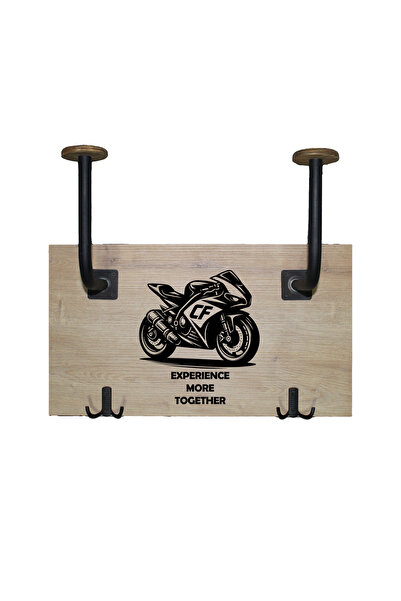 cave İkili Kask Askılığı-CFmotoTEMA- motorsiklet kask askısı