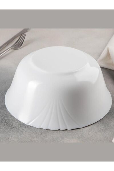 Luminarc Arcopal Cadix 16 cm White Soup Bowl - 6 Pieces, Madame Luda Stores