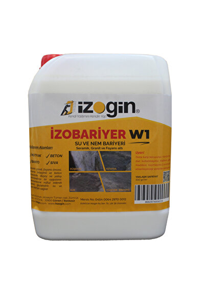 izogin Izobariyer Su Ve Nem Bariyeri ( Beyaz Membran ) Mutfak Banyo Seramik A...