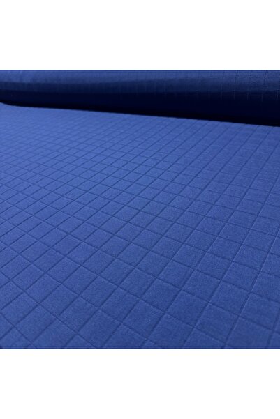 Yaren Ülker Çift Katlı Kalın Müslin Kumaş %100 Pamuk  En 150 cm Lacivert Kapi...