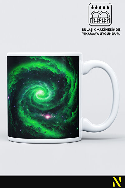 nilizma Galaxy Patterned Colorful Mug – 330 ml Mug |   Stylish and Durable Design