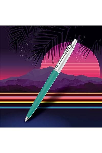 STOREMAX Ntwork Jotter Originals Ballpoint Pens |   Retrow Collection |   Caribbean Blue and Apple Green |   M