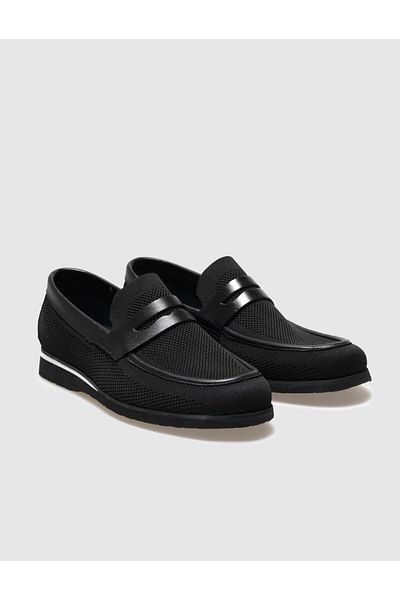 Cabani Knitwear Black Men's Casual Shoes
