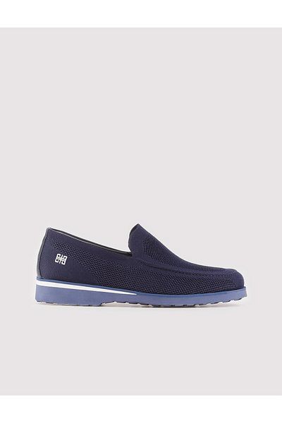 Cabani Tricoturi Bleumarin Design Special Pantofi Casual Bărbați