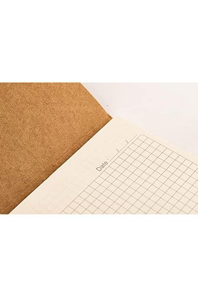 STOREMAX Yiltershop Kraft Memo Pad - 17x24 سم، 50 ورقة، مربعات، 3 عبوات Yticretx 1030188
