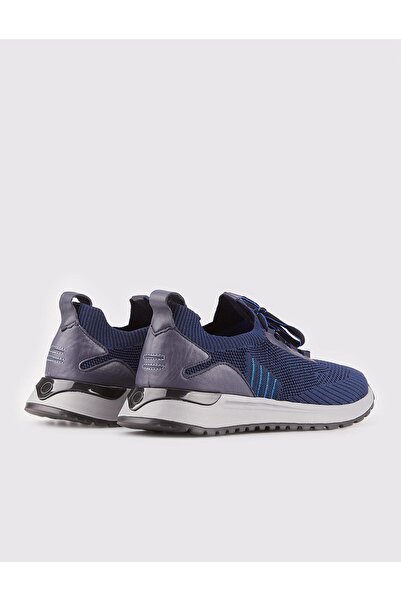 Cabani Triko Lacivert Bağcıklı Erkek Spor Ayakkabı