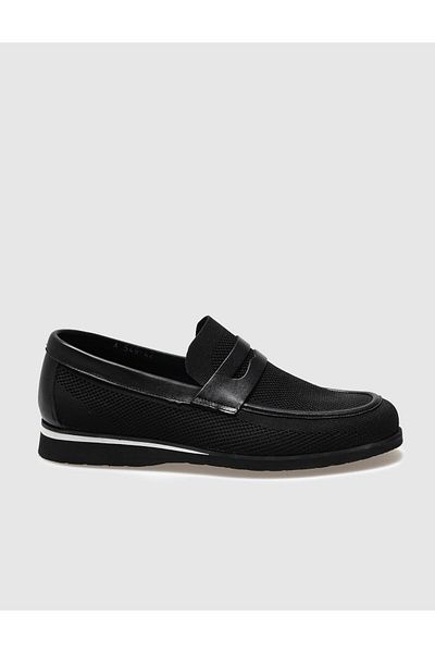 Cabani Knitwear Black Men's Casual Shoes
