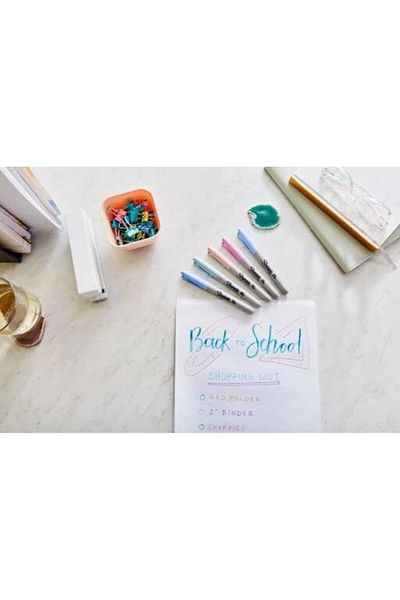 STOREMAX Ysstorex Fine Permanent Permanent Marker, Mystic Gems, Pack of 5 Starcolxollection 655141