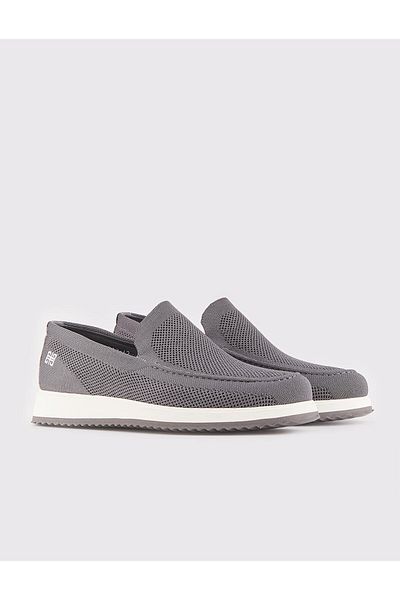 Cabani Knitwear Gray Men's Ready-Sole Casual Shoes