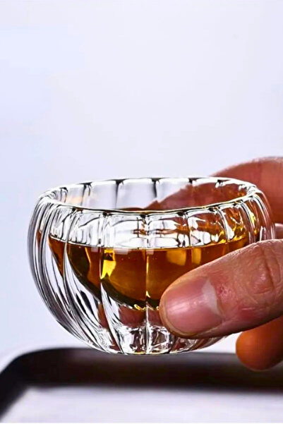 Woodcept 50 ml Double Walled Coffee Mini Turkish Delight Bowl Set - Dragee, Sugar Bowl, Sauce Bowl, Jam Bowl