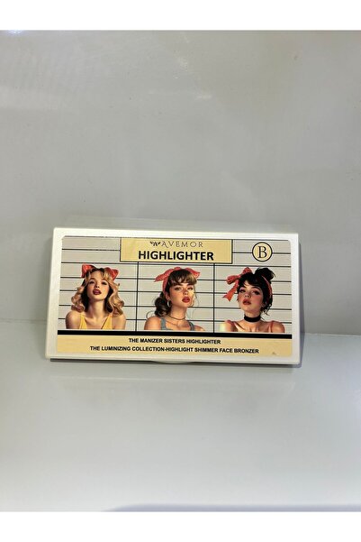 avemorcosmetics 3'lü Aydınlatıcı Paleti - Highlighter B