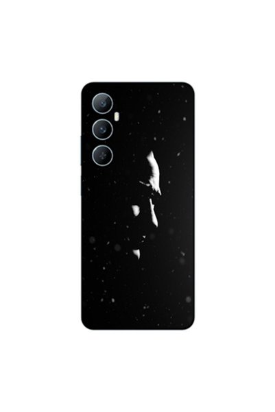 Zebana Realme C65 4G Compatible Case Ataturk Silhouette Silicone Case (Printed)