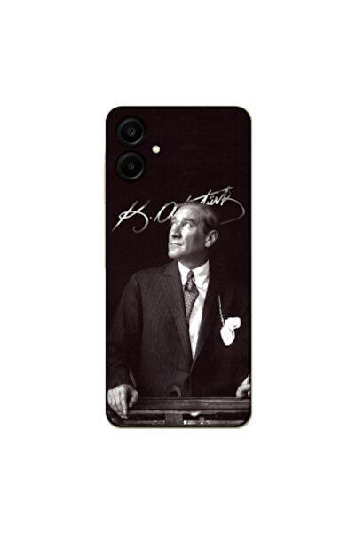 Zebana حافظة سامسونج جالاكسي A06 المتوافقة مع حافظة سيليكون مصطفى كمال أتاتور...