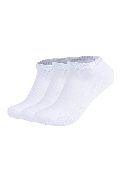 Camp David Herren Sneakersocken, 3er Pack - Action-Mesh Cotton Sneaker 3P, Logo