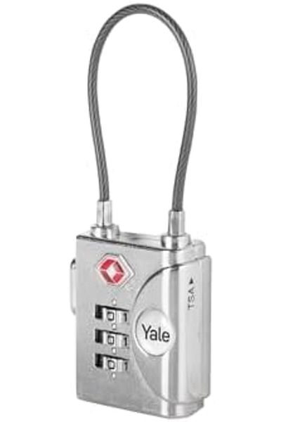 STOREMAX Bystoreby Ytp3/32/350/1 Wired Combination Padlock (Tsa Approved) - Grey - Blister Newdesing 646268