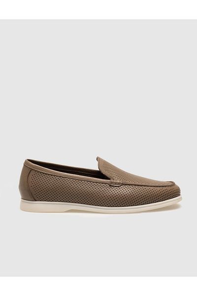Cabani Genuine Leather Mink Men's Loafer