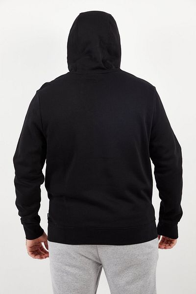 DKNY Sport Men Hooded Neck Brand Logo Print Long Sleeves Sweatshirt, Black