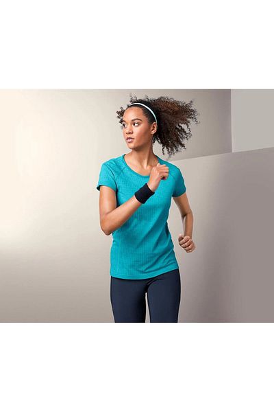 Tchibo Women Sportswear Fit Outdoor Shirt, Turquoise