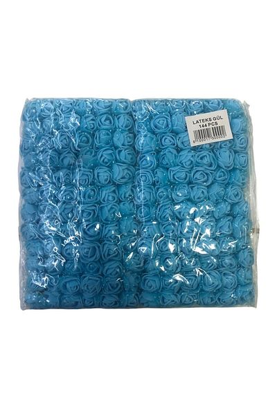 Yumuşakkeçe Pack of 144 Latex Rose Flowers - for Special Occasion and Hobby Use
