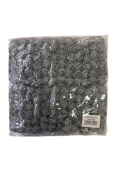 Yumuşakkeçe Pack of 144 Latex Rose Flowers - for Special Occasion and Hobby Use