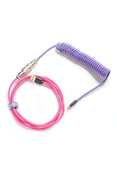 Ducky Joker Premicord Custom USB Cable Coiled Keyboard Cable