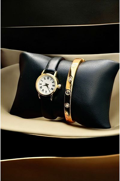 pullmarkt Bracelet + Mini Slyle Model - Women's Wristwatch Set